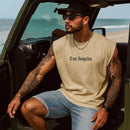 Regata Masculina 100% Algodão Estilo Urbano - Modelo Los Angeles - Dom Conrado