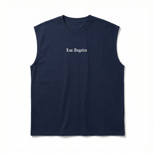 Regata Masculina 100% Algodão Estilo Urbano - Modelo Los Angeles - Dom Conrado