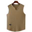 Regata Masculina Casual Premium Gola V - Modelo Dimitri - Dom Conrado