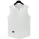 Regata Masculina Casual Premium Gola V - Modelo Dimitri - Dom Conrado