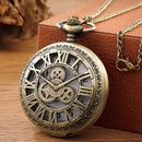 Relógio de Bolso Bronze Estilo Antigo Vintage Chumbo 3D | Dom Conrado