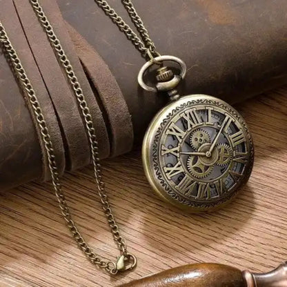 Relógio de Bolso Bronze Estilo Antigo Vintage Chumbo 3D | Dom Conrado