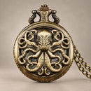 Relógio de Bolso Bronze - Octopus | Dom Conrado