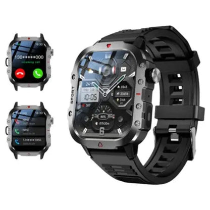 Relógio Inteligente Masculino Prime Portgas Preto Bluetooth 3ATM | Dom Conrado