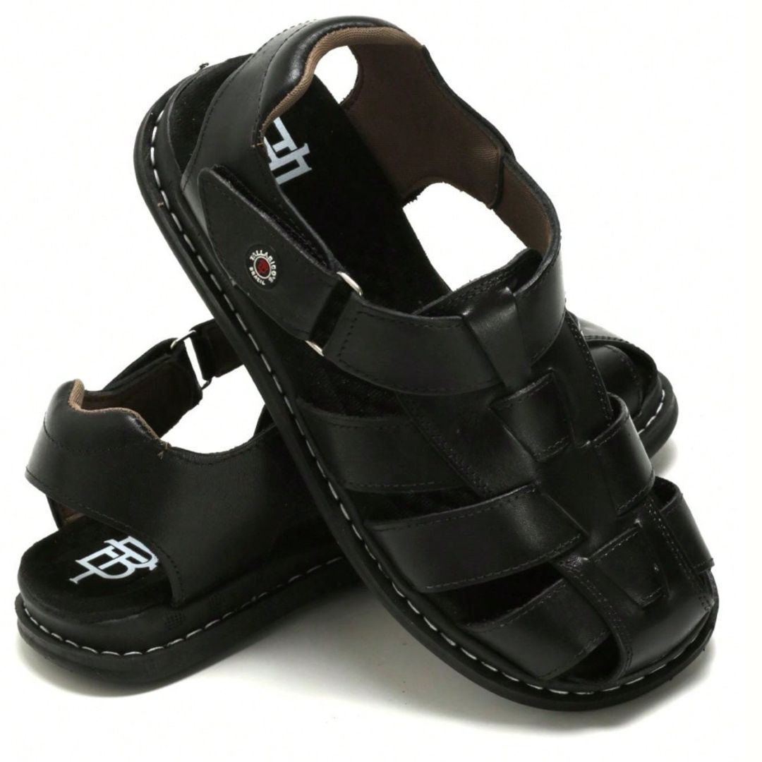 Sandália Masculina de Couro - Francis