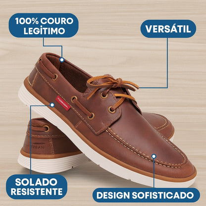Sapato Masculino Mocassim em Couro Legítimo - Jones - Dom Conrado