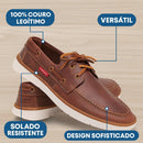 Sapato Masculino Mocassim em Couro Legítimo - Jones - Dom Conrado