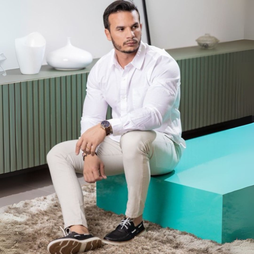 Sapato Masculino Mocassim em Couro Legítimo - Jones - Dom Conrado