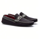 Sapato Mocassim Masculino de Camurça Sintética - Dwight - Dom Conrado