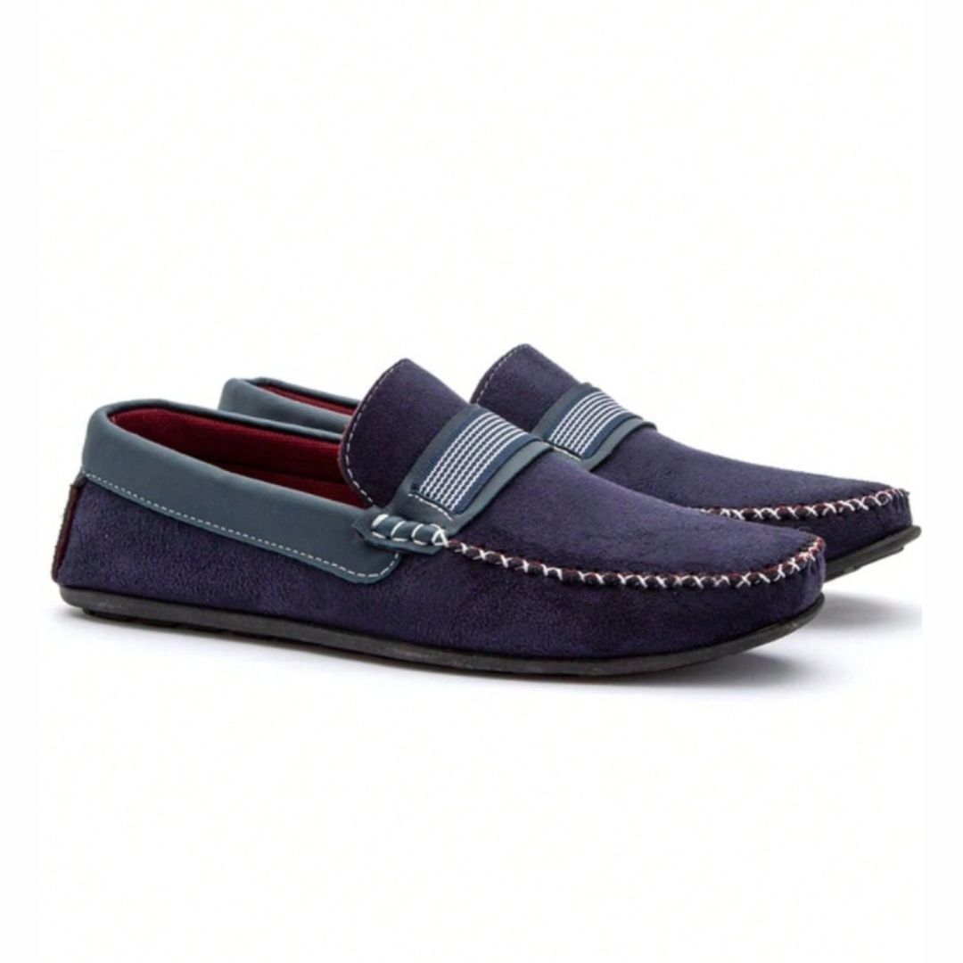 Sapato Mocassim Masculino de Camurça Sintética - Dwight - Dom Conrado