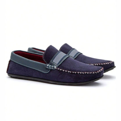 Sapato Mocassim Masculino de Camurça Sintética - Dwight - Dom Conrado