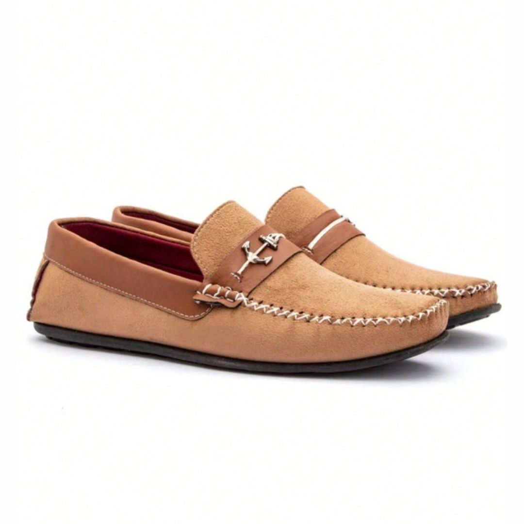 Sapato Mocassim Masculino de Camurça Sintética - Dwight - Dom Conrado