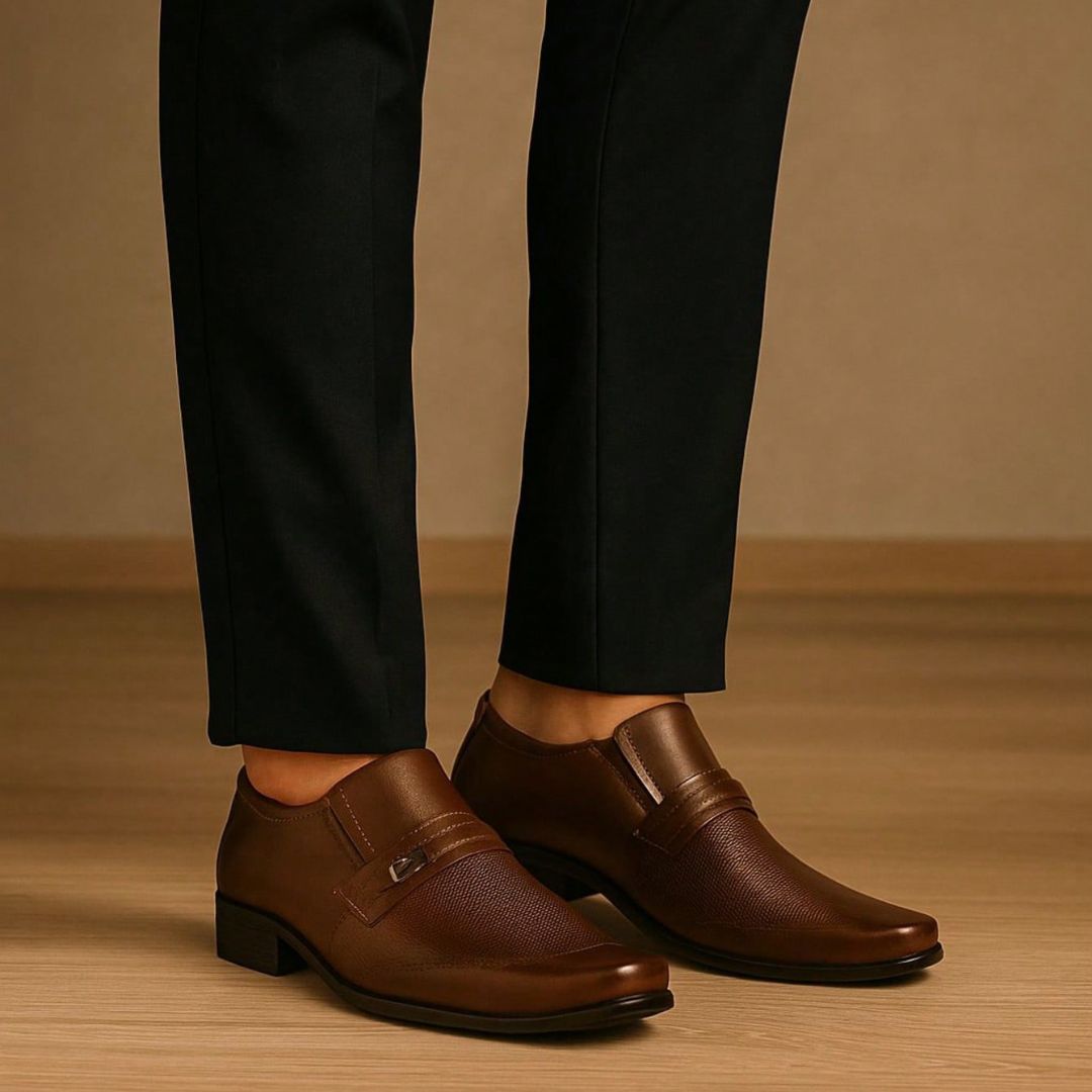 Sapato Social Masculino Estilo Italiano Oxford - Happier - Dom Conrado
