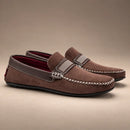 Sapato Mocassim Masculino de Camurça Sintética - Dwight