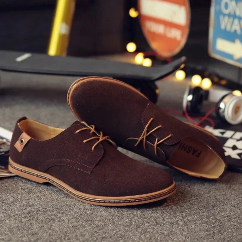 Sapato Masculino Casual Tiger - Camurça Deluxy - Dom Conrado