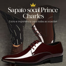 Sapato Social Masculino Bico Fino Verniz - Prince Charles | Dom Conrado