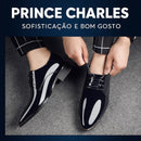 Sapato Social Masculino Bico Fino Verniz - Prince Charles | Dom Conrado