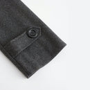 Sobretudo Masculino Kingdom – Estilo Europeu, Gola Blazer, Alta Qualidade | Dom Conrado