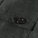 Sobretudo Masculino Kingdom – Estilo Europeu, Gola Blazer, Alta Qualidade | Dom Conrado