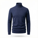 Suéter Masculino Gola Alta em Malha Fina Premium - Modelo Christian - Dom Conrado