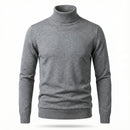 Suéter Masculino Gola Alta em Malha Fina Premium - Modelo Christian - Dom Conrado