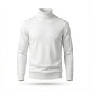 Suéter Masculino Gola Alta em Malha Fina Premium - Modelo Christian - Dom Conrado