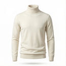 Suéter Masculino Gola Alta em Malha Fina Premium - Modelo Christian - Dom Conrado