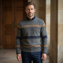 Suéter Masculino em Tricô de Alta Densidade - Modelo Nicko - Dom Conrado