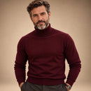 Suéter Masculino Gola Alta em Malha Fina Premium – Christian