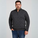 Suéter Pullover Masculino Plus Size - Argyle | Dom Conrado