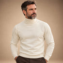 Suéter Masculino Gola Alta em Malha Fina Premium – Christian