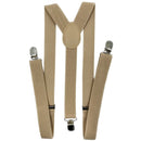 Suspensório Ajustável Masculino com Detalhe em Couro - Dom Conrado