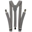 Suspensório Ajustável Masculino com Detalhe em Couro - Dom Conrado