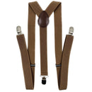 Suspensório Ajustável Masculino com Detalhe em Couro - Dom Conrado