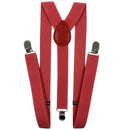 Suspensório Ajustável Masculino com Detalhe em Couro - Dom Conrado