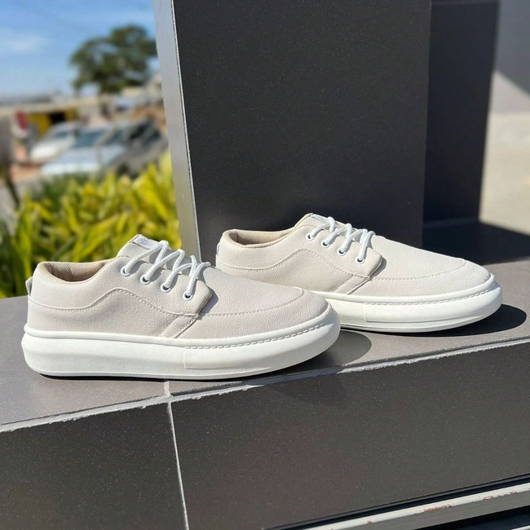 Tenis Sapatênis Masculino Casual em Couro - Gordon - Dom Conrado
