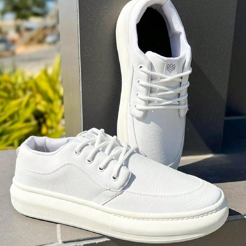 Tenis Sapatenis Masculino Casual em Couro - Gordon - Dom Conrado