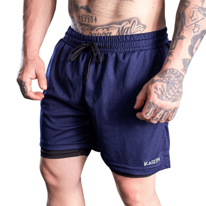 Kit 4 Bermudas Masculina 2 em 1 Sport Revolution