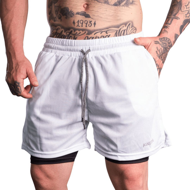 Kit 4 Bermudas Masculina 2 em 1 com Proteção UV+20 Sport Revolution | Dom Conrado