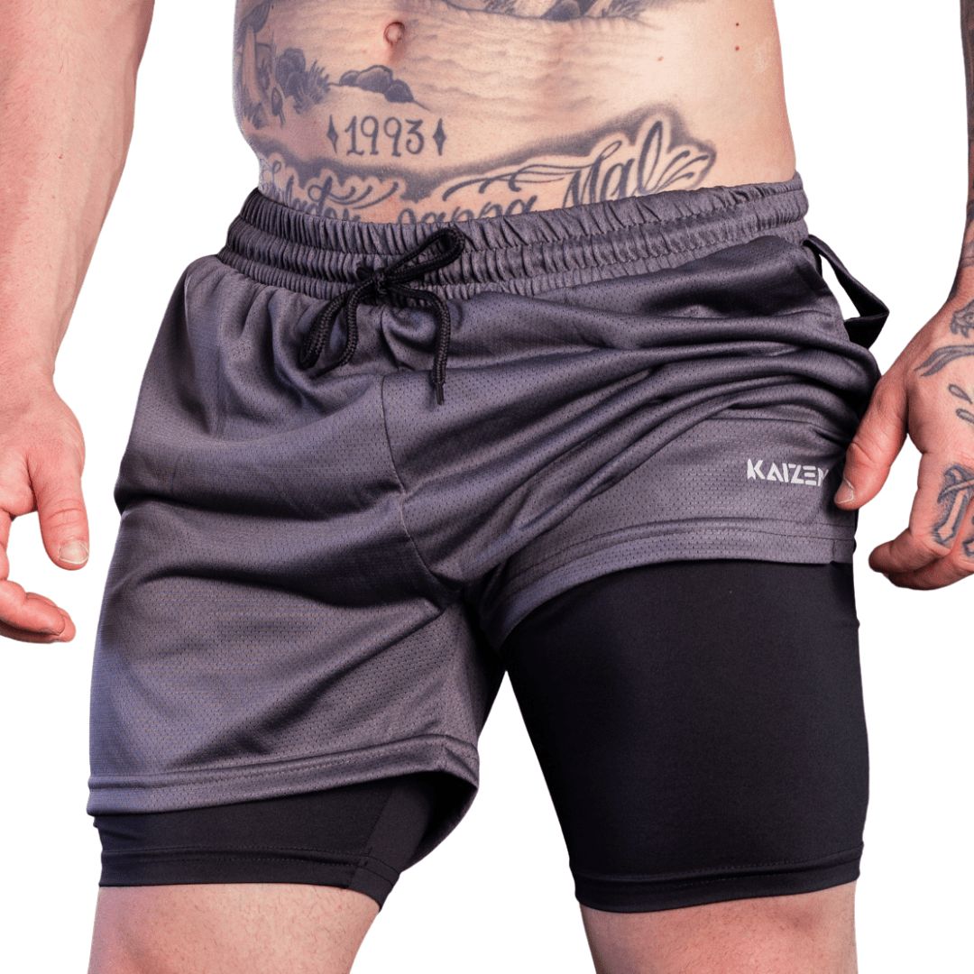 Kit 4 Bermudas Masculina 2 em 1 Sport Revolution