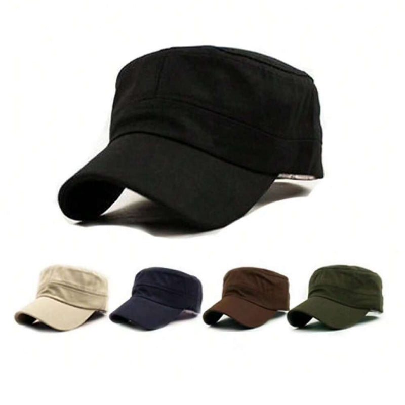 Boina Estilo Militar Cap Lisa em Algodão – Sam | Dom Conrado