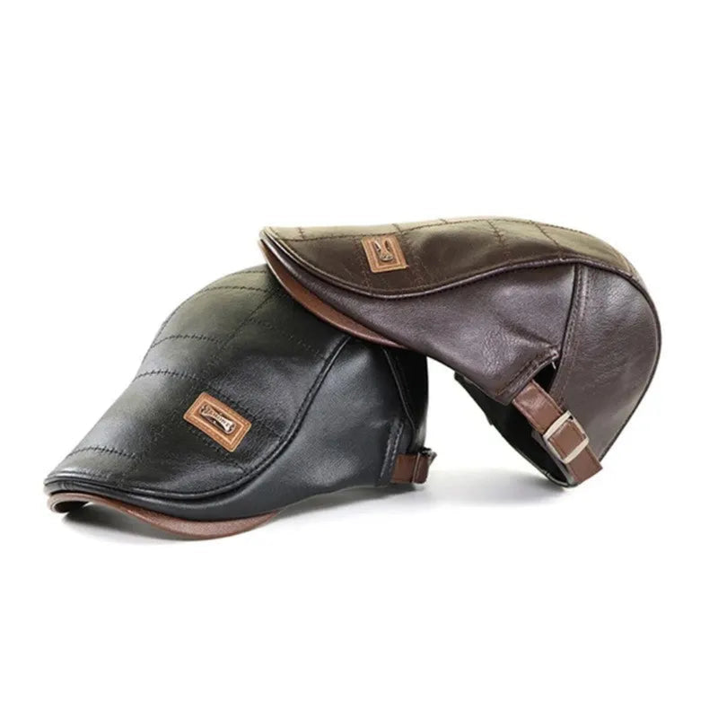 Boina Masculina de Couro Gatsby - All Might | Dom Conrado