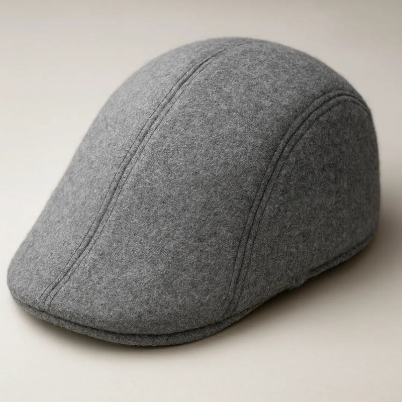 Boina Masculina de Feltro Modelo Italiano - Estilo Clássico e Sofisticado | Dom Conrado