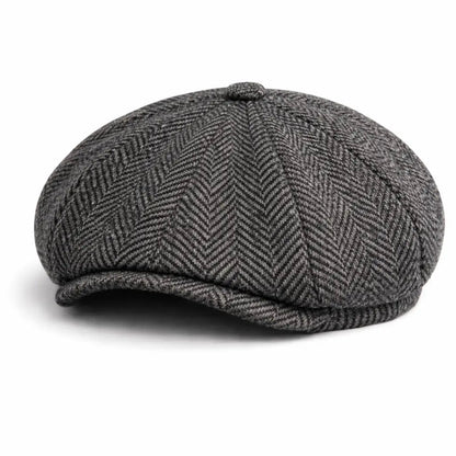 Boina Masculina Inglesa Retrô Clássica – D. Dragon | Dom Conrado