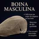 Boina Masculina de Veludo Canelado - Geller | Dom Conrado
