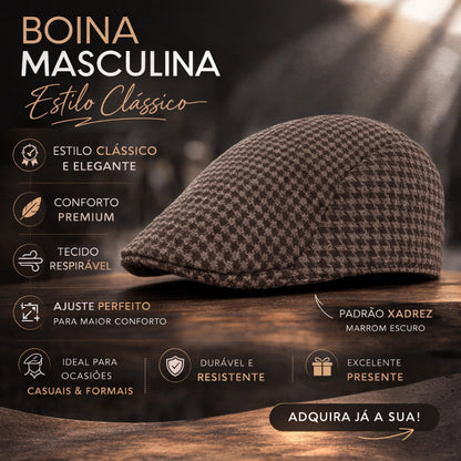 Boina Masculina Estilo Italiano - Frankie