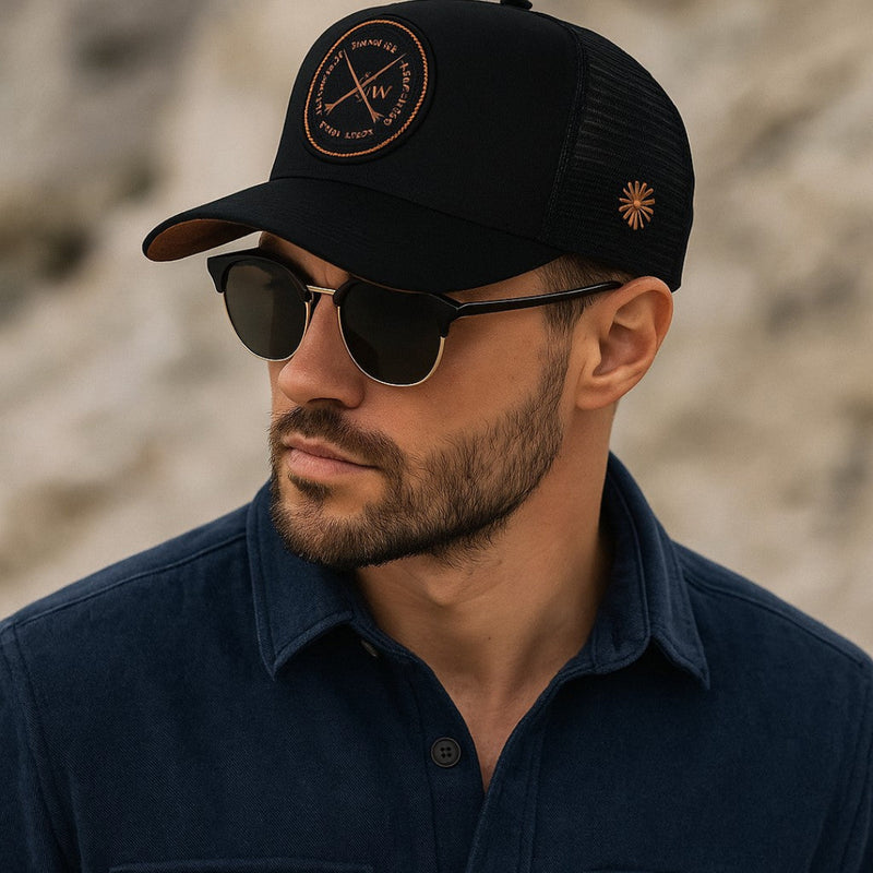 Boné Masculino Trucker Country - Texas Wind | Dom Conrado