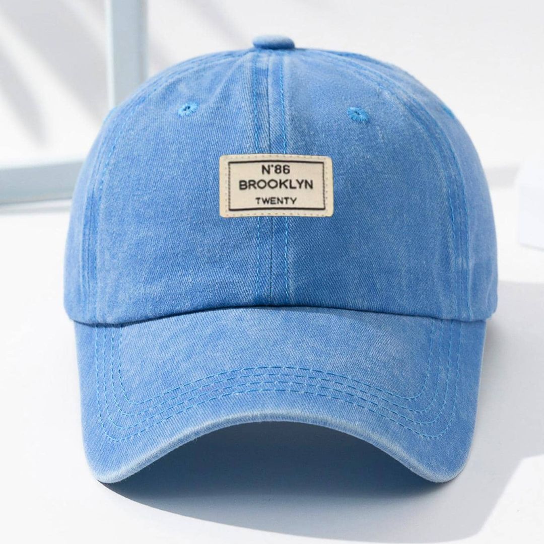 Boné Masculino Aba Curva Desbotado - Brooklyn | Dom Conrado