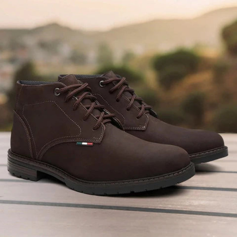 Bota Coturno De Couro Casual Legítimo - Valorant | Dom Conrado