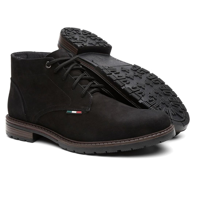 Bota Coturno De Couro Casual Legítimo - Valorant | Dom Conrado